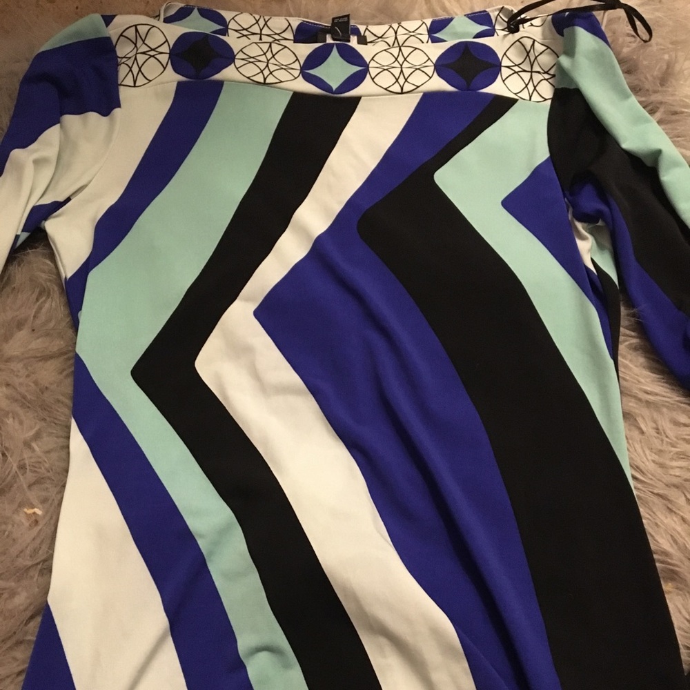 Blue dress